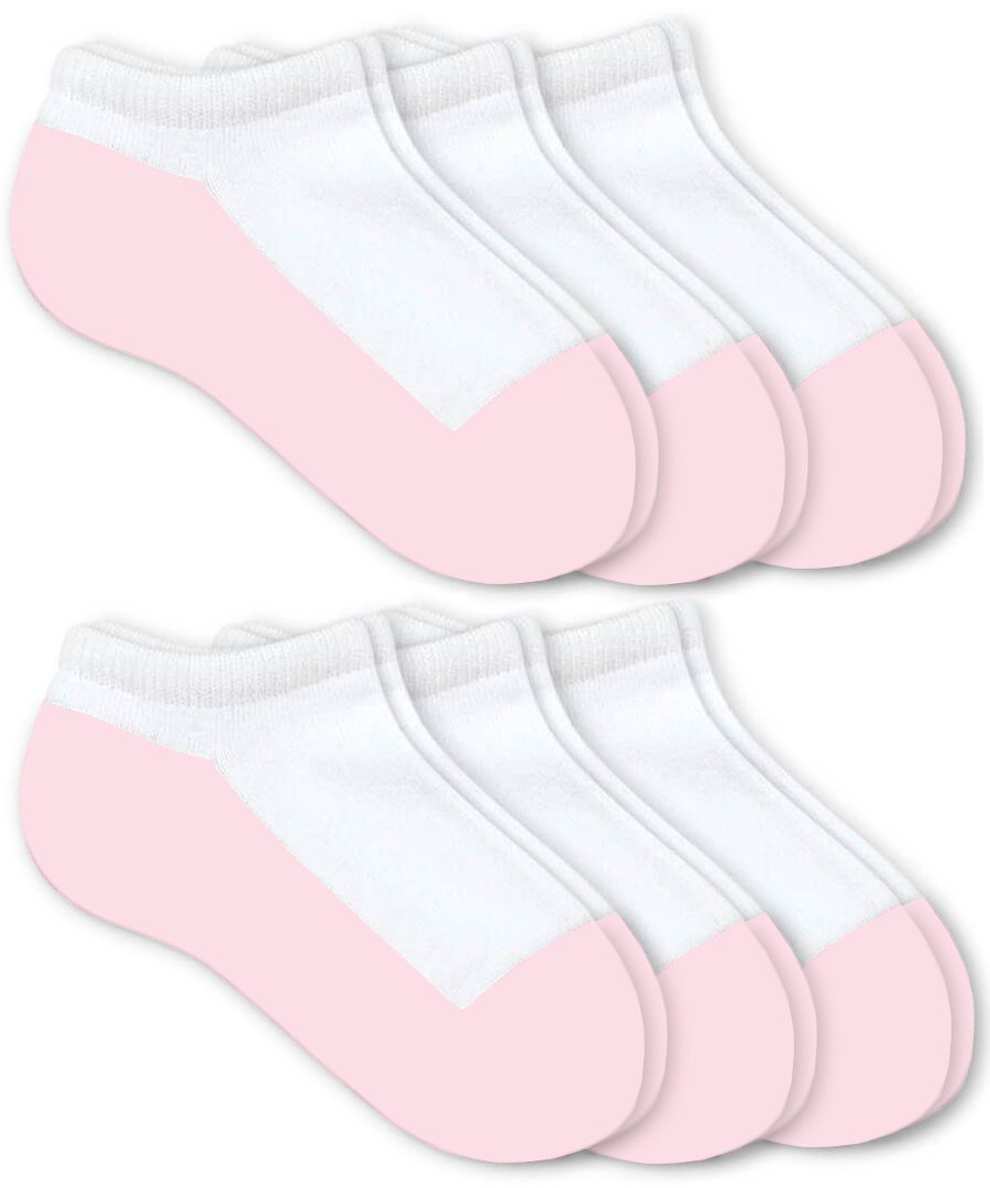 Jefferies Socks Smooth Toe Sport Low Cut Socks 6 Pair Pack