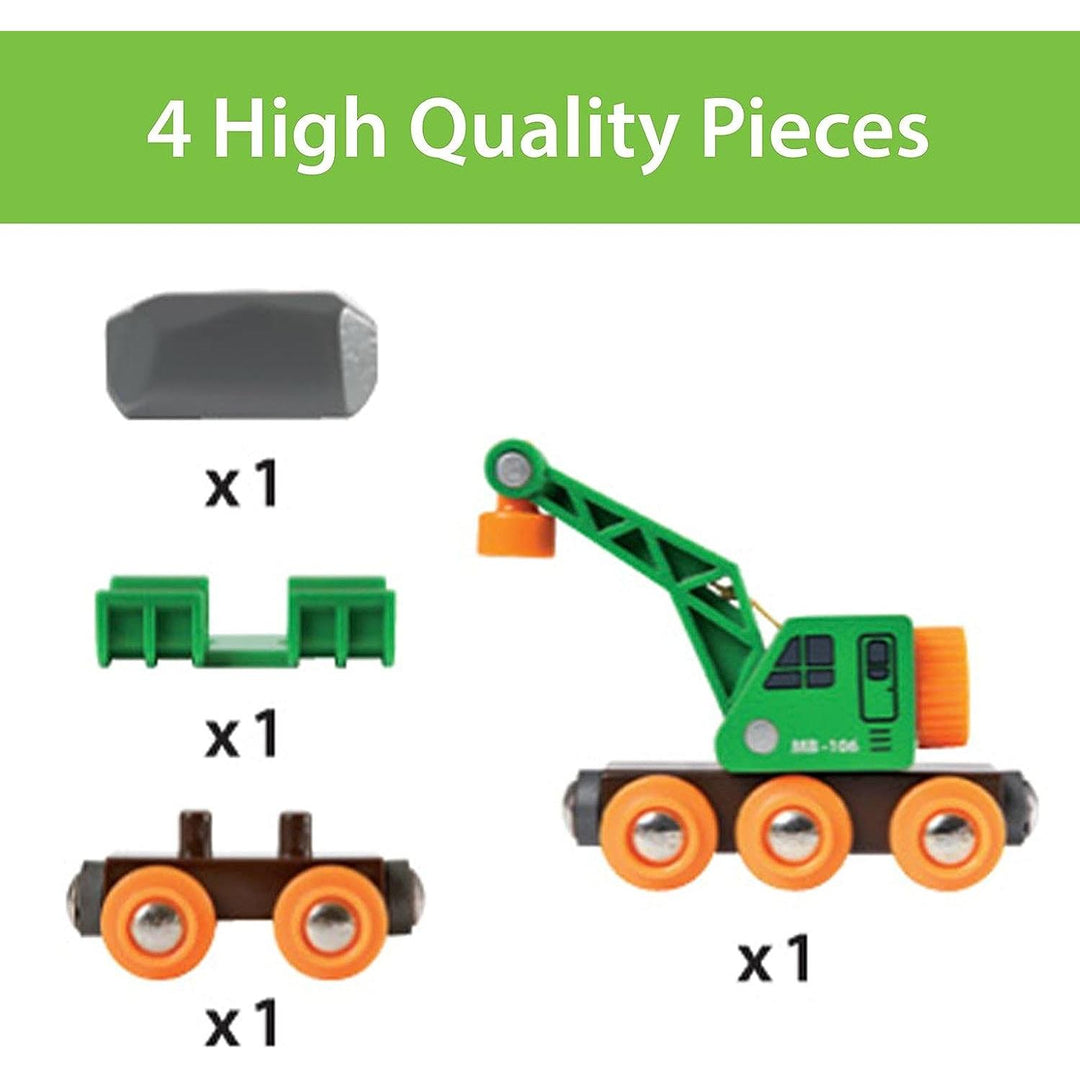 Brio World (33698) Clever Crane Wagon
