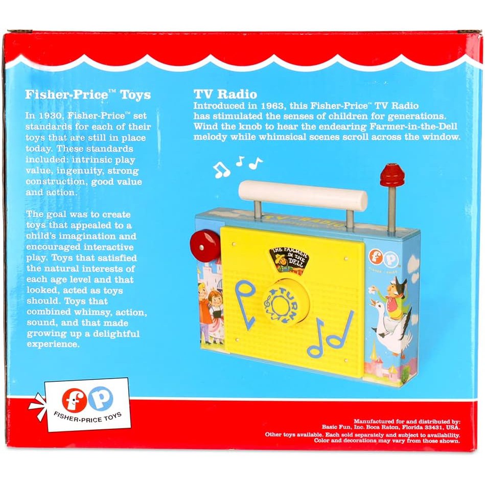 Fisher Price TV Radio