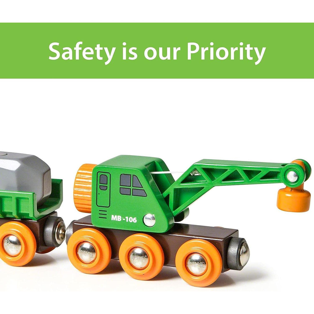 Brio World (33698) Clever Crane Wagon