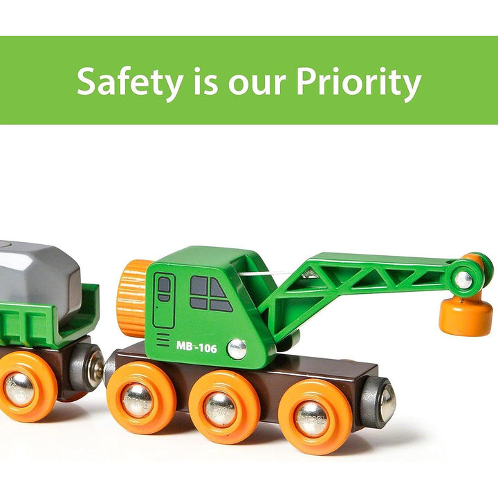 Brio World (33698) Clever Crane Wagon