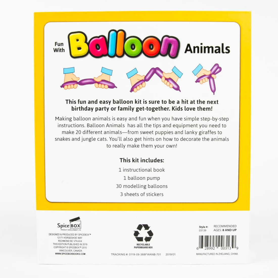 Spicebox Fun With Balloon Animals