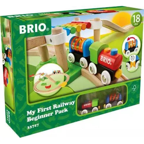 BRIO My First Railway Beginner Pack 33727 (18 Piece Set)