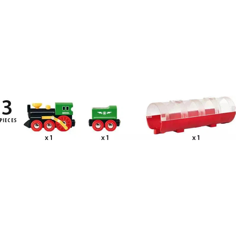 BRIO World Steam Train & Tunnel (33892)