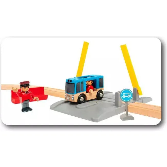 BRIO Central Station Set 33989 (37 Piece Wooden Train Set)
