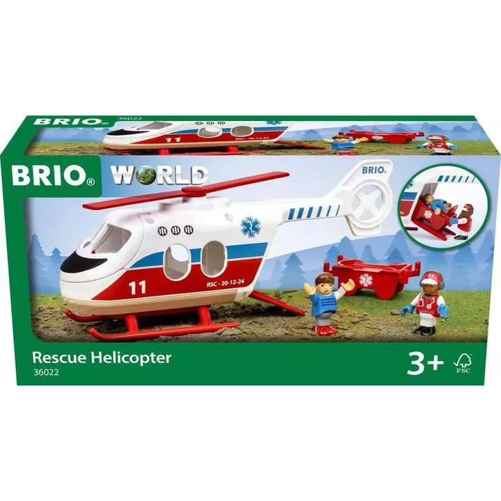 BRIO Rescue Helicopter 36022 (4 Piece Set)