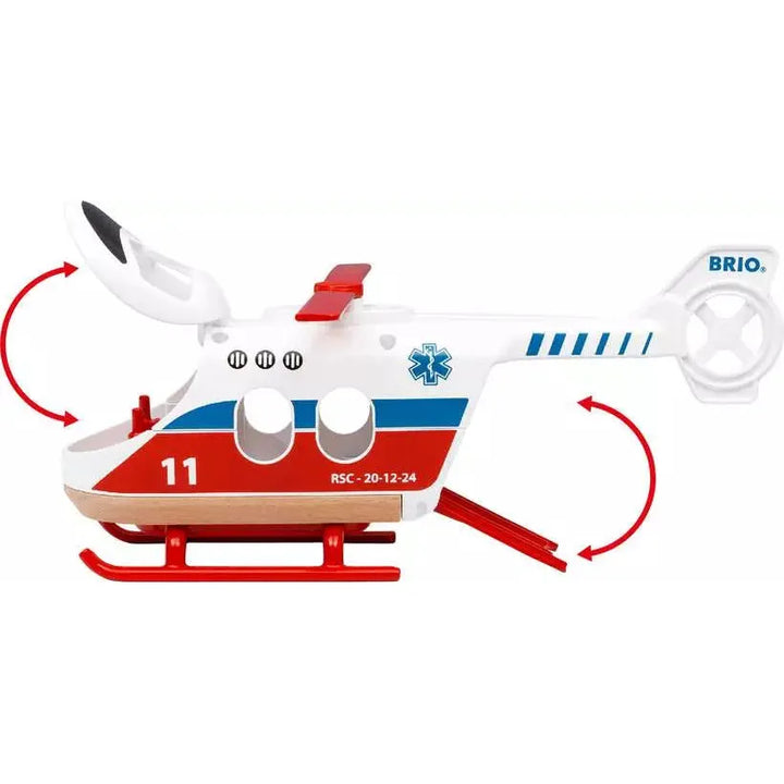 BRIO Rescue Helicopter 36022 (4 Piece Set)