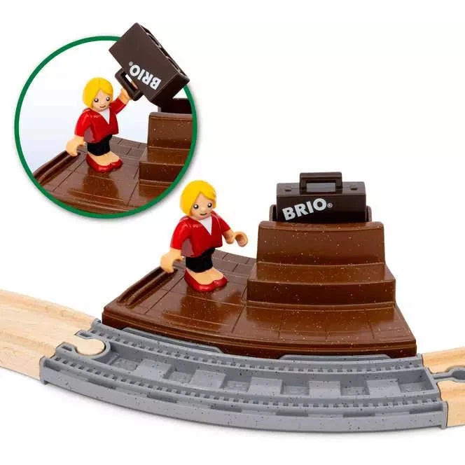 BRIO World Train Set Starter Travel Train Set