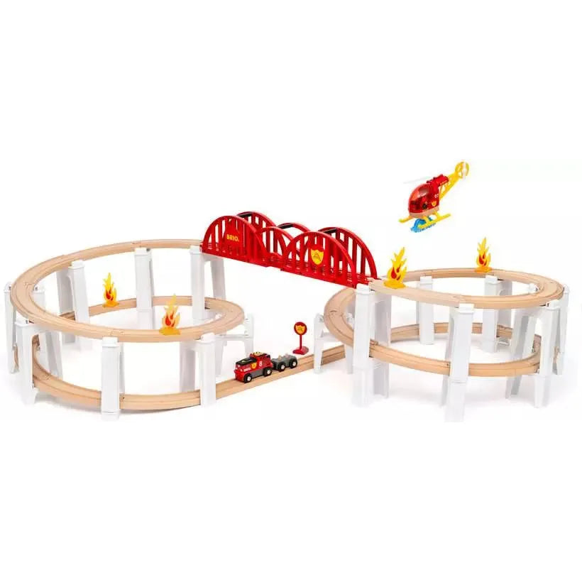 BRIO Mega Spiral Set 36114 (73 Piece Wooden Train Set)