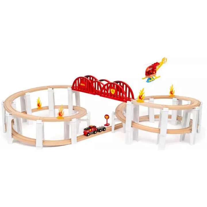 BRIO Mega Spiral Set 36114 (73 Piece Wooden Train Set)