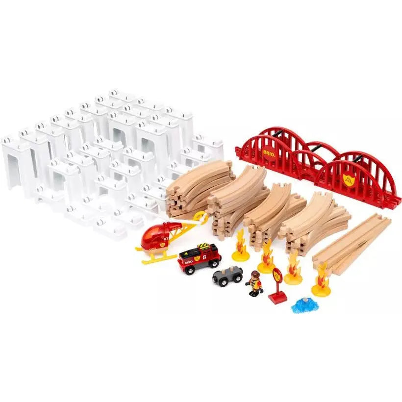 BRIO Mega Spiral Set 36114 (73 Piece Wooden Train Set)