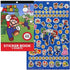 Nintendo Super Mario Sticker Book – 4 Sheets