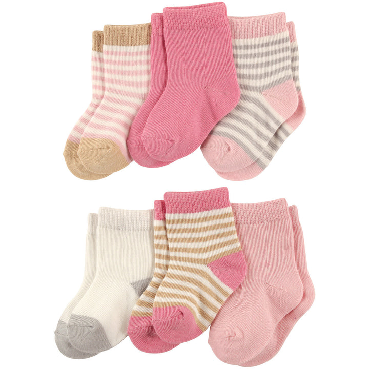 Touched by Nature Organic Cotton Socks 6-Pack
