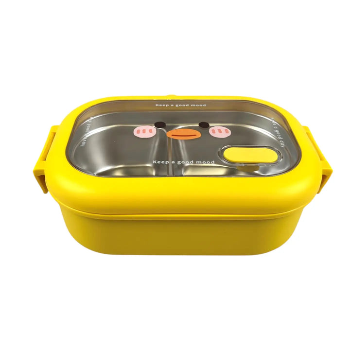 Bento Lunch Box with Stainless Steel Interior Lining (Assorted)