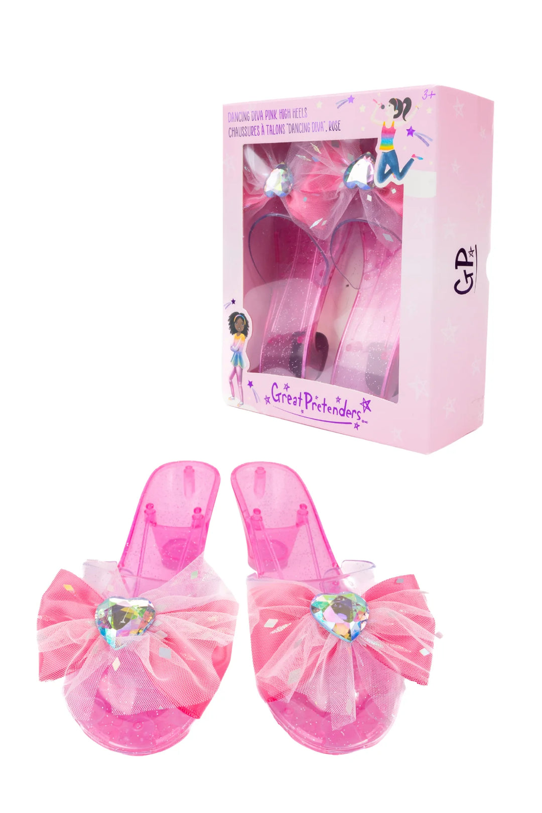 Dancing Diva Pink High Heels