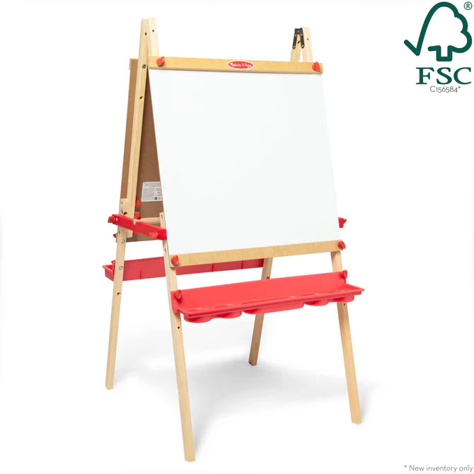 Melissa & Doug Deluxe Magnetic Standing Art Easel