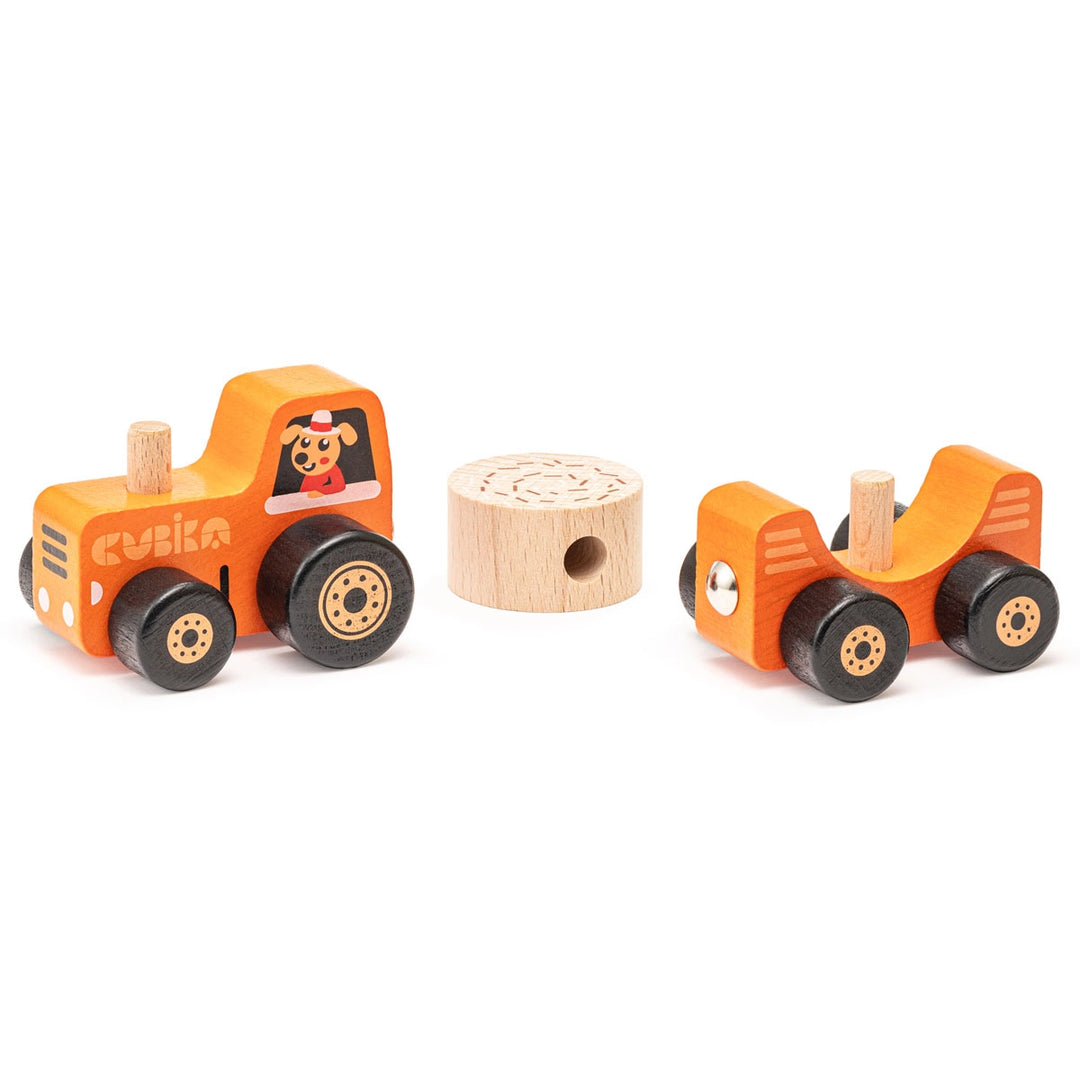 Cubika Wooden Tractor