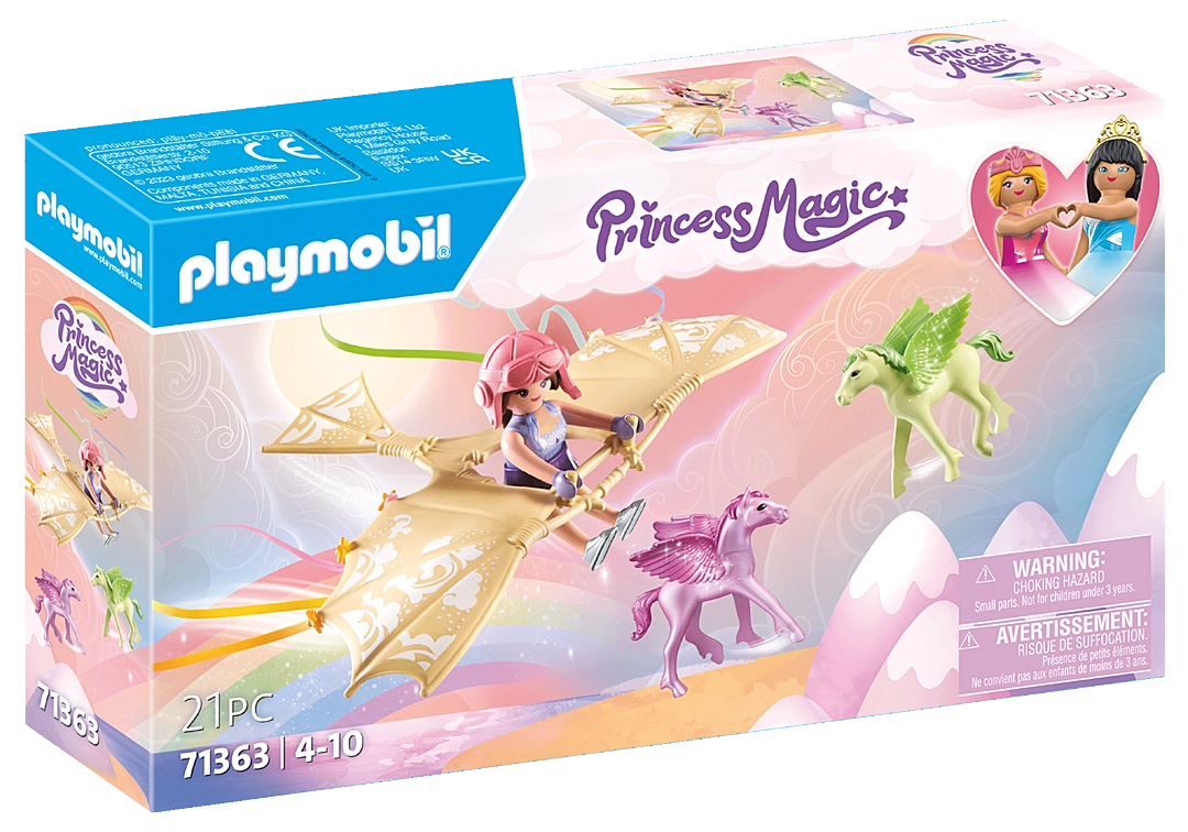 Playmobil Princess Magic: Trip with Pegasus Foals in the Clouds (71363)