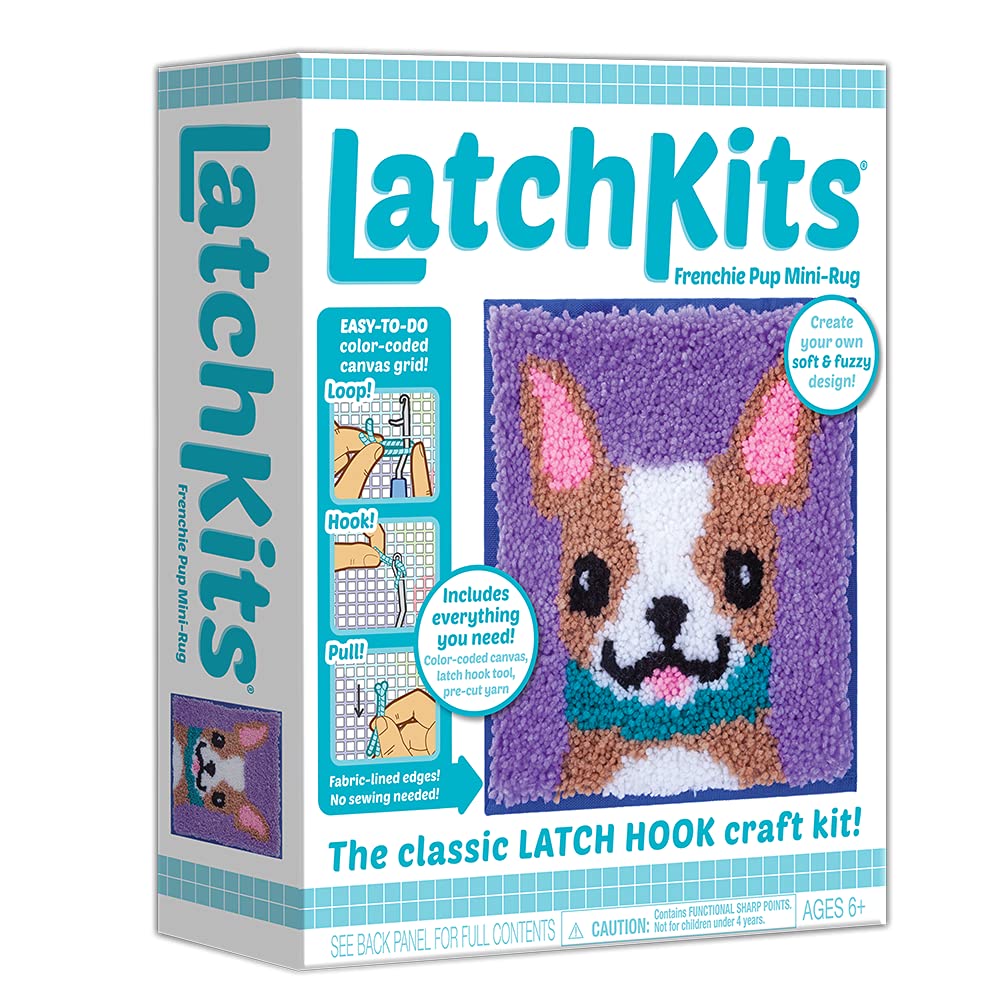 LatchKits Latch Hook Craft Kits (Assorted)