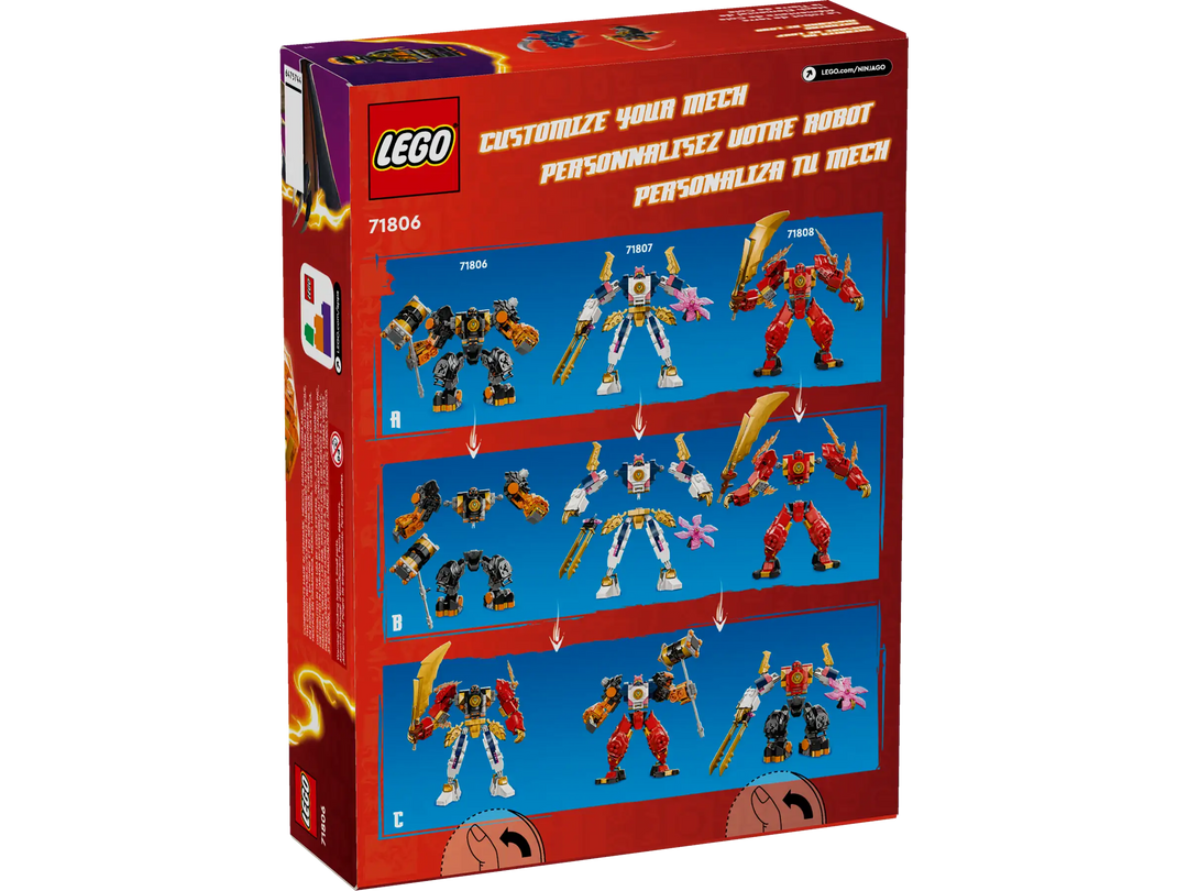 LEGO® NINJAGO® Cole’s Elemental Earth Mech (71806)