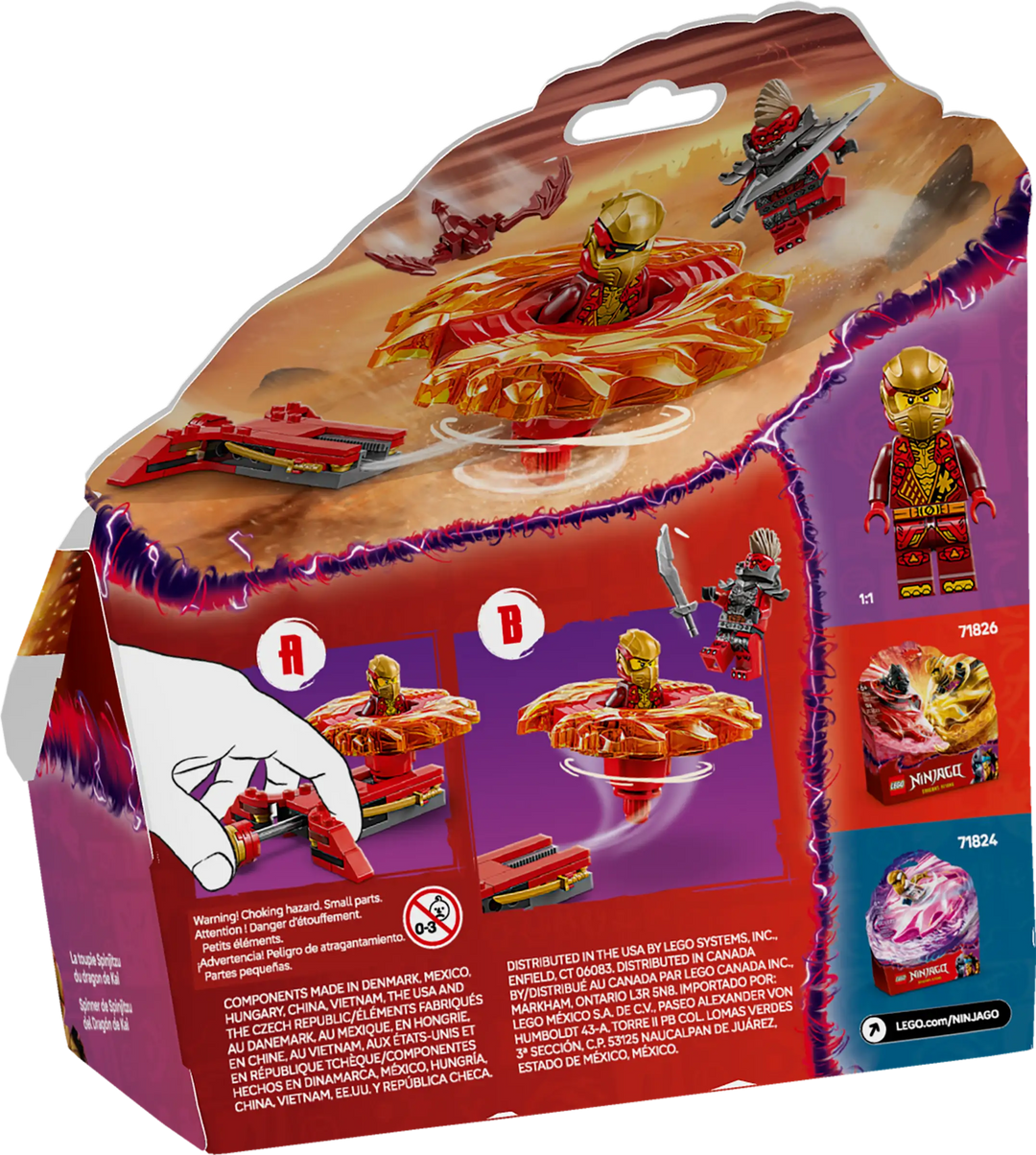 LEGO® NINJAGO® Kai’s Dragon Spinjitzu Spinner (71823)