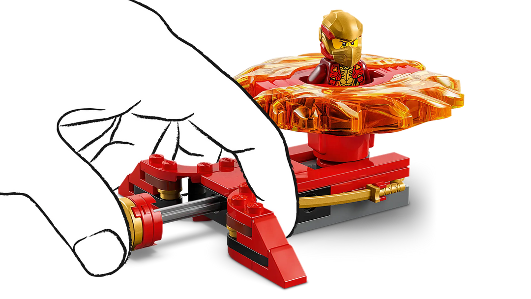 LEGO® NINJAGO® Kai’s Dragon Spinjitzu Spinner (71823)