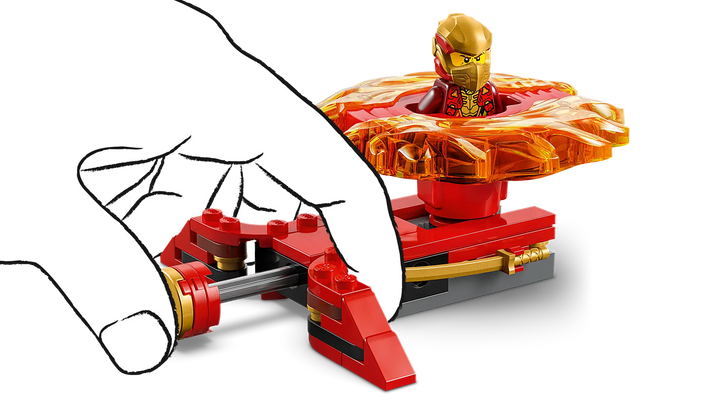 LEGO® NINJAGO® Kai’s Dragon Spinjitzu Spinner (71823)