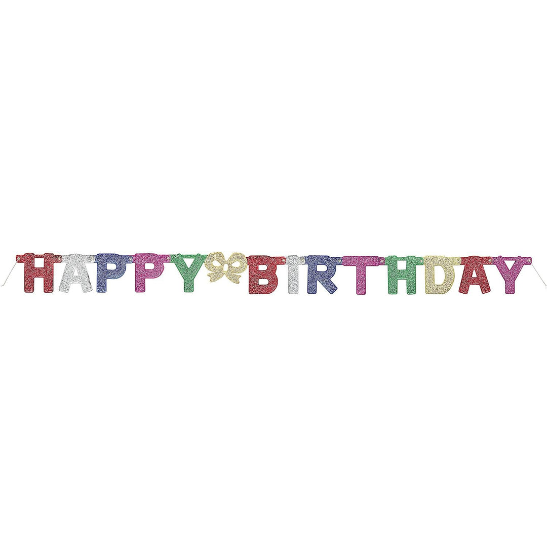 4 Ft Happy Birthday Banner
