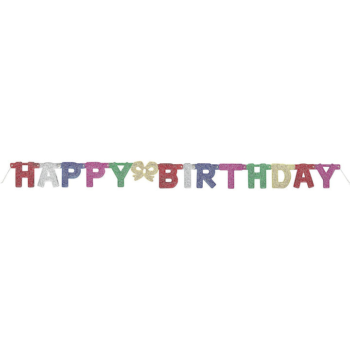 4 Ft Happy Birthday Banner