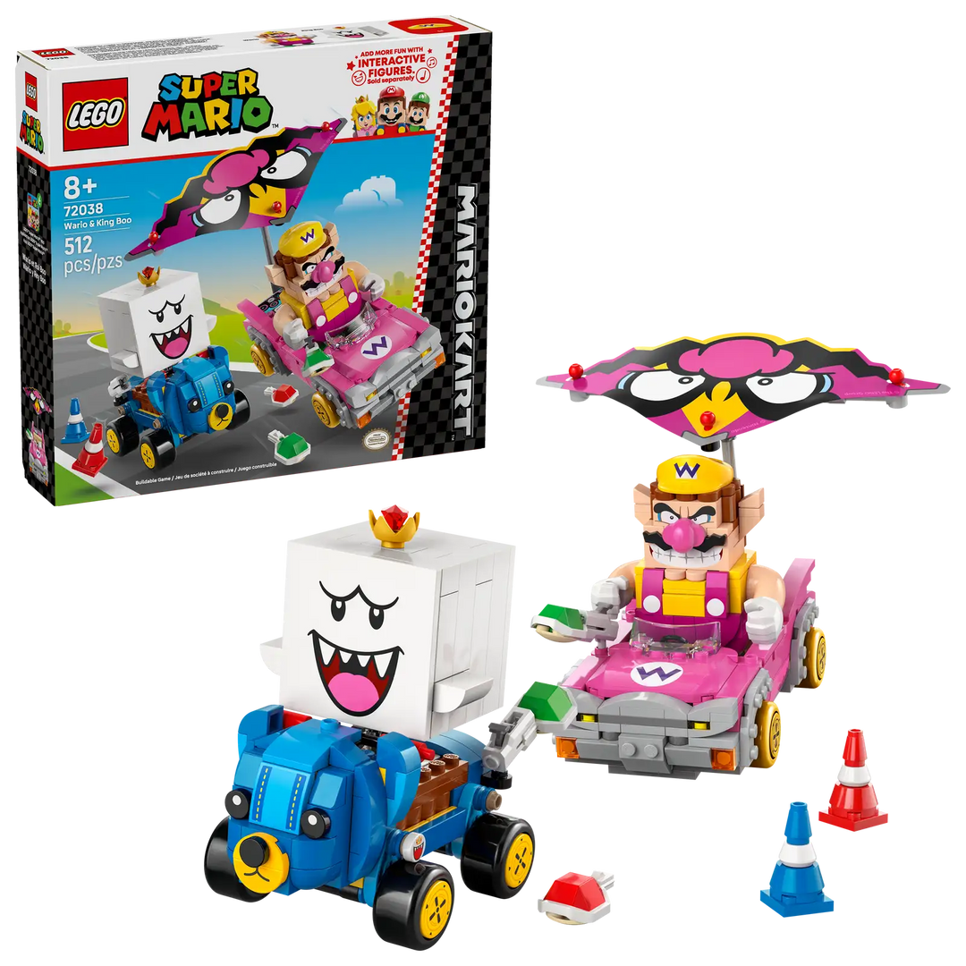 LEGO Super Mario: Mario Kart – Wario & King Boo (72038)