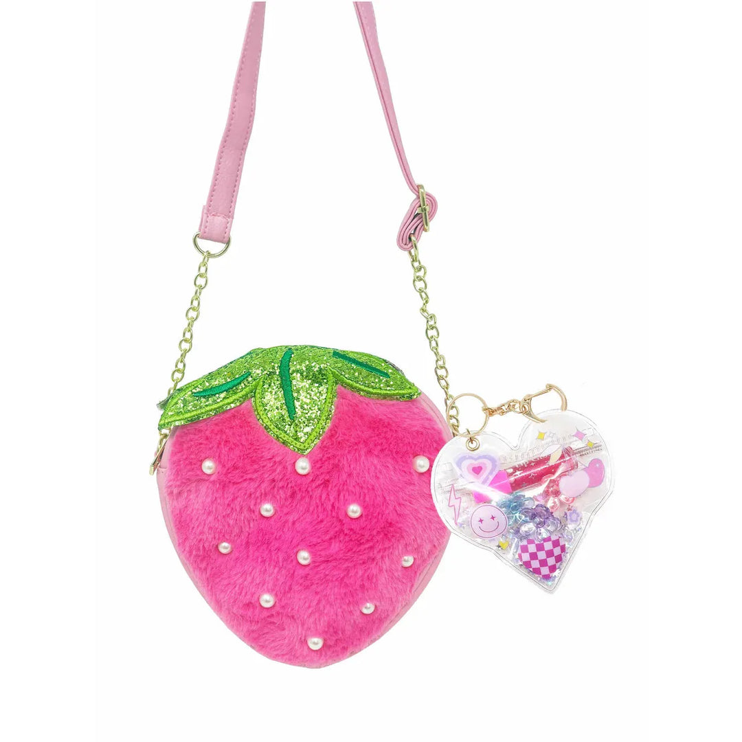 Hot Focus Sweet Heart Strawberry Crossbody Bag