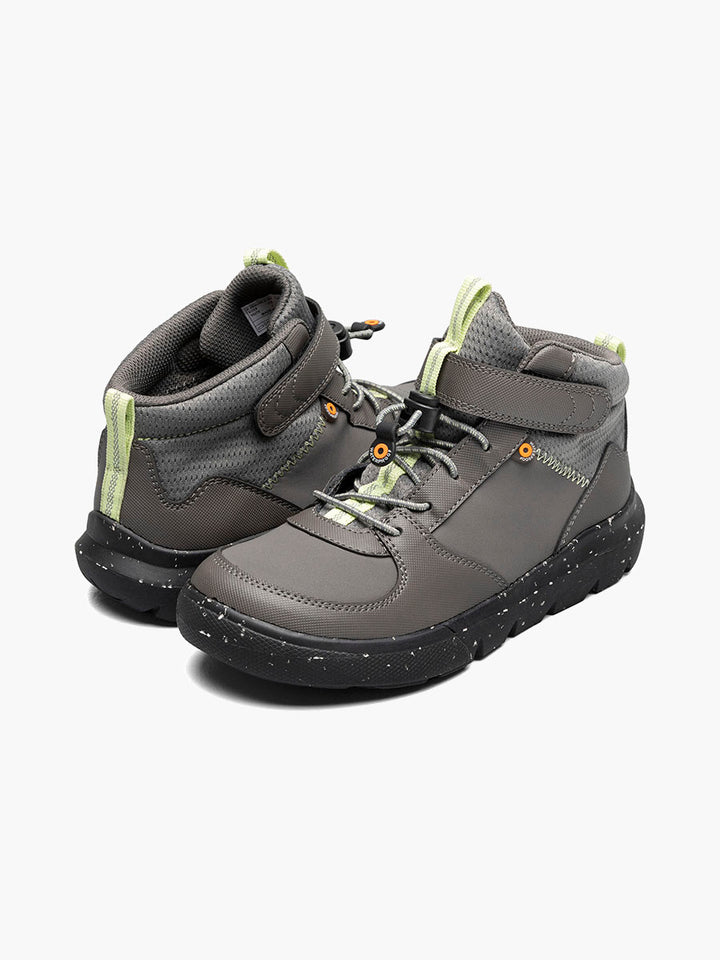 A pair of dark gray high-top children&
