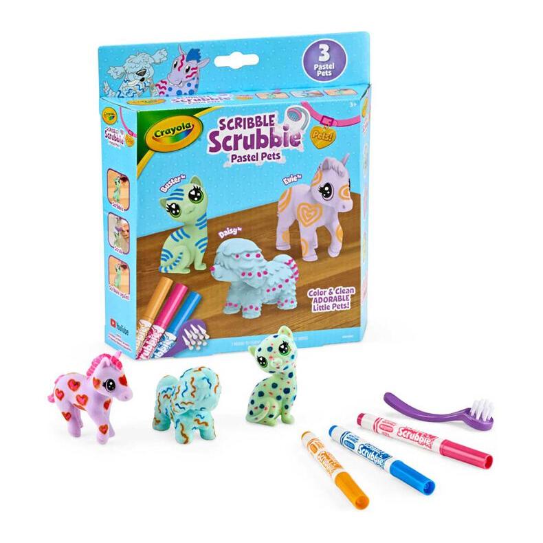 Crayola Scribble Scrubbie Pastel Pets