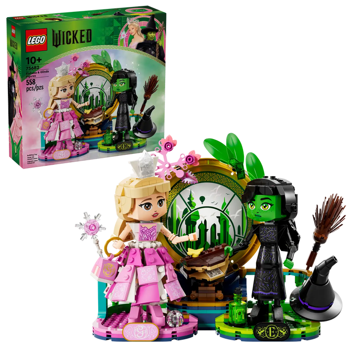 LEGO® Wicked Elphaba & Glinda Figures 75682 Set