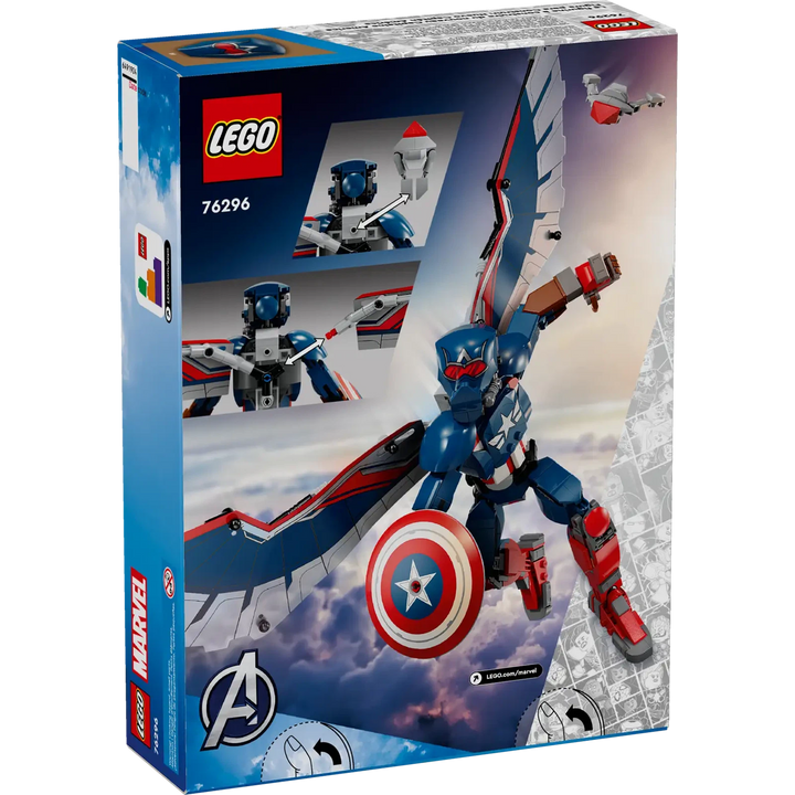LEGO® Marvel New Captain America Construction Figure (76296)