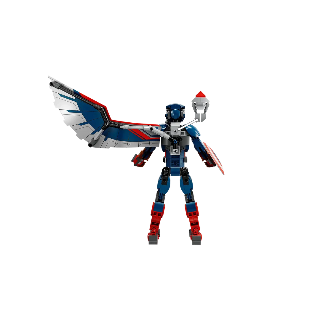 LEGO® Marvel New Captain America Construction Figure (76296)