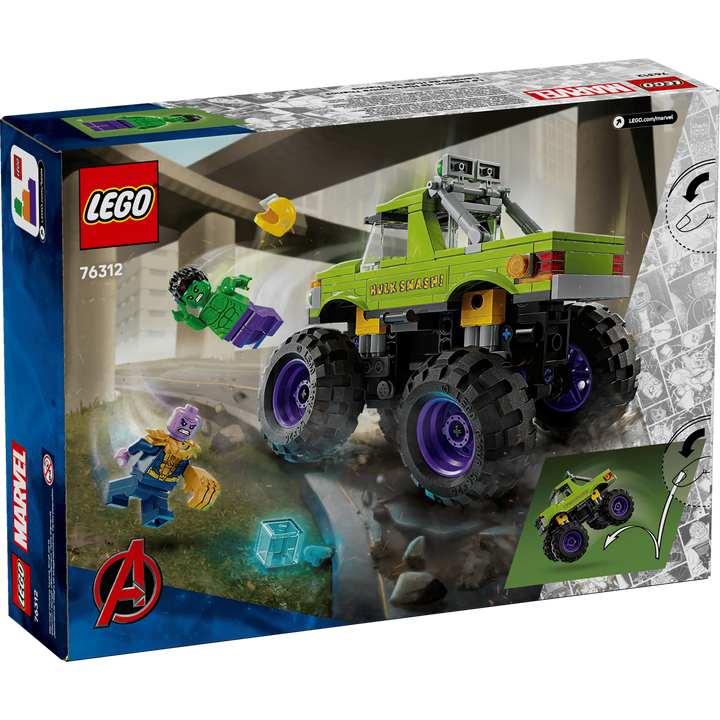 LEGO® Marvel The Hulk Truck vs. Thanos (76312)