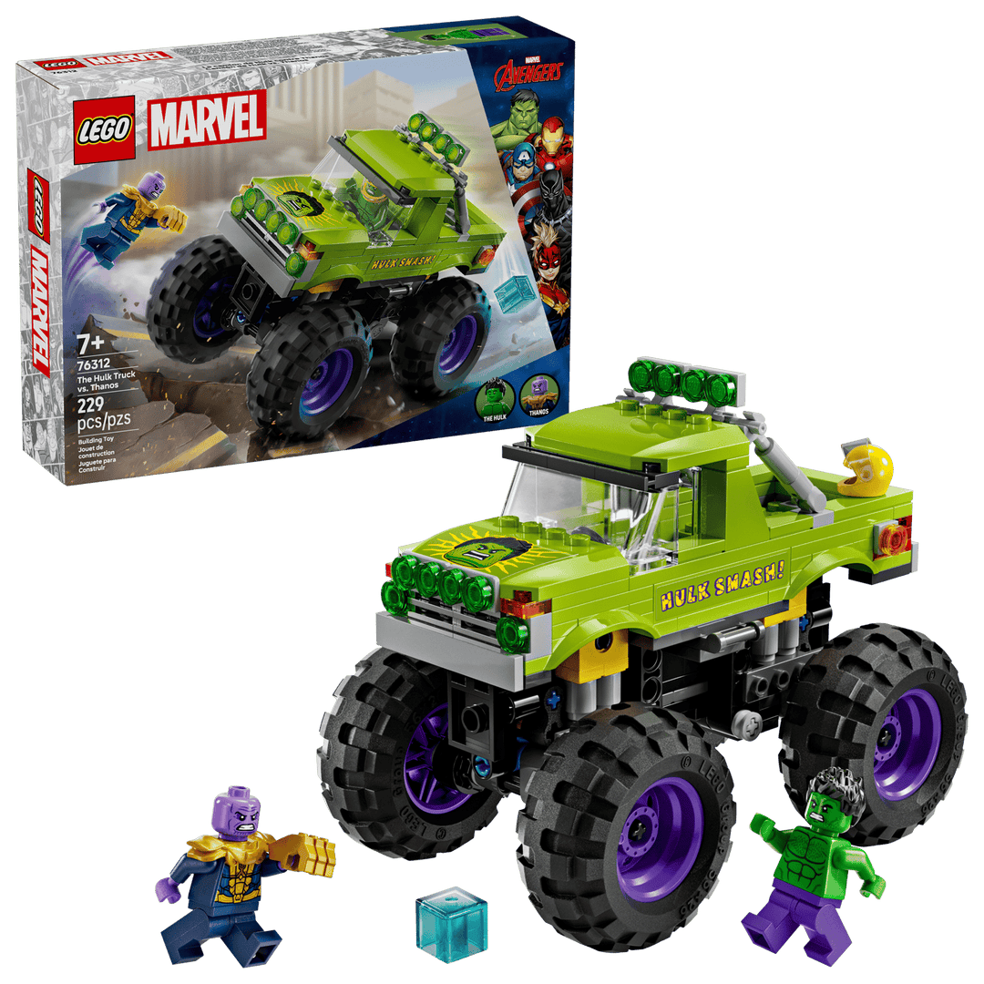 LEGO® Marvel The Hulk Truck vs. Thanos (76312)