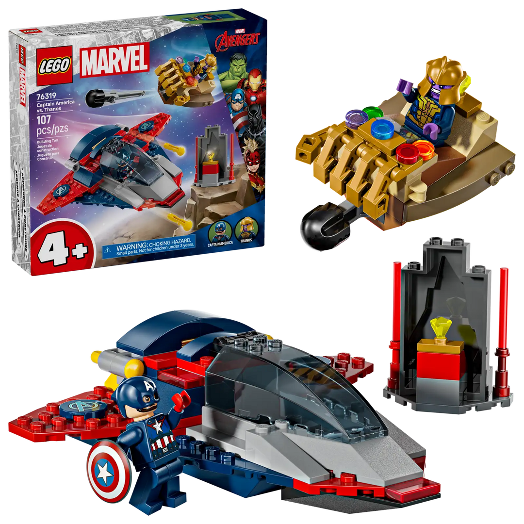 LEGO® Marvel Captain America vs. Thanos 76319 (Ages 4+)