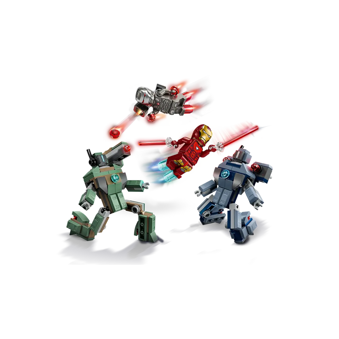 LEGO Marvel Iron Man & War Machine vs. Hammer Drones (76320)