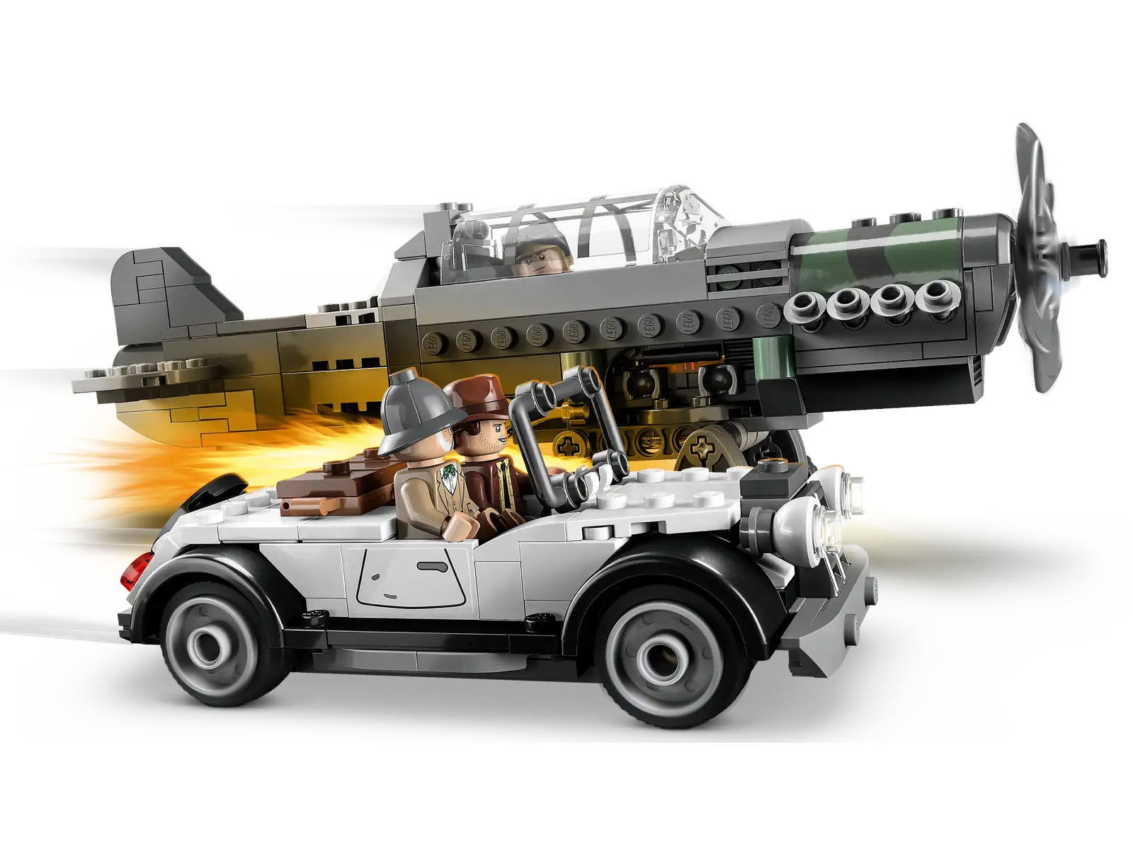 LEGO® Indiana Jones™ Fighter Plane Chase 77012 Building Toy Set