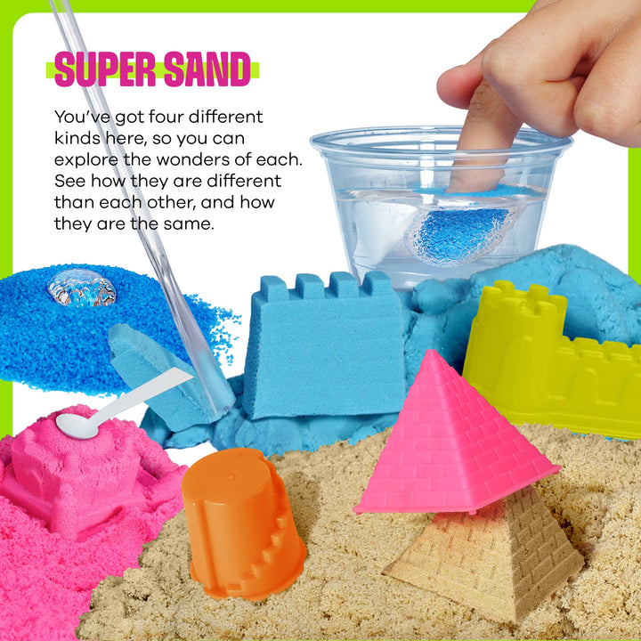 Dan&Darci Slime, Putty & Sand Sensory Science Kit