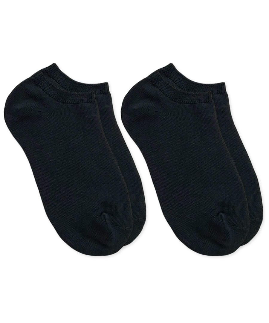 Jefferies Socks School Uniform Bamboo Low Cut Liner Sport Socks 2 Pair Pack