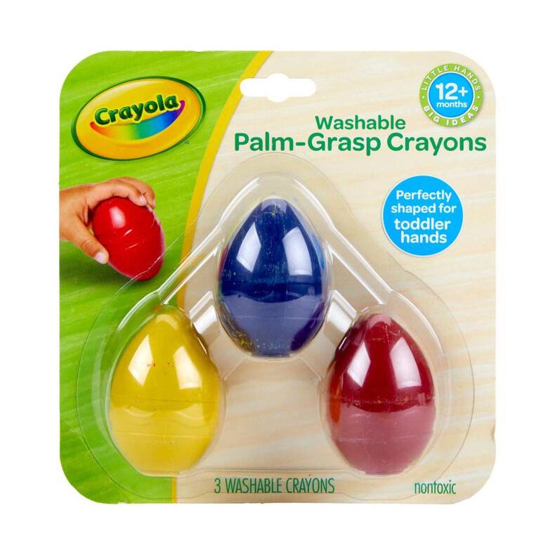 Crayola Palm Grasp Egg Crayons (3 Count)