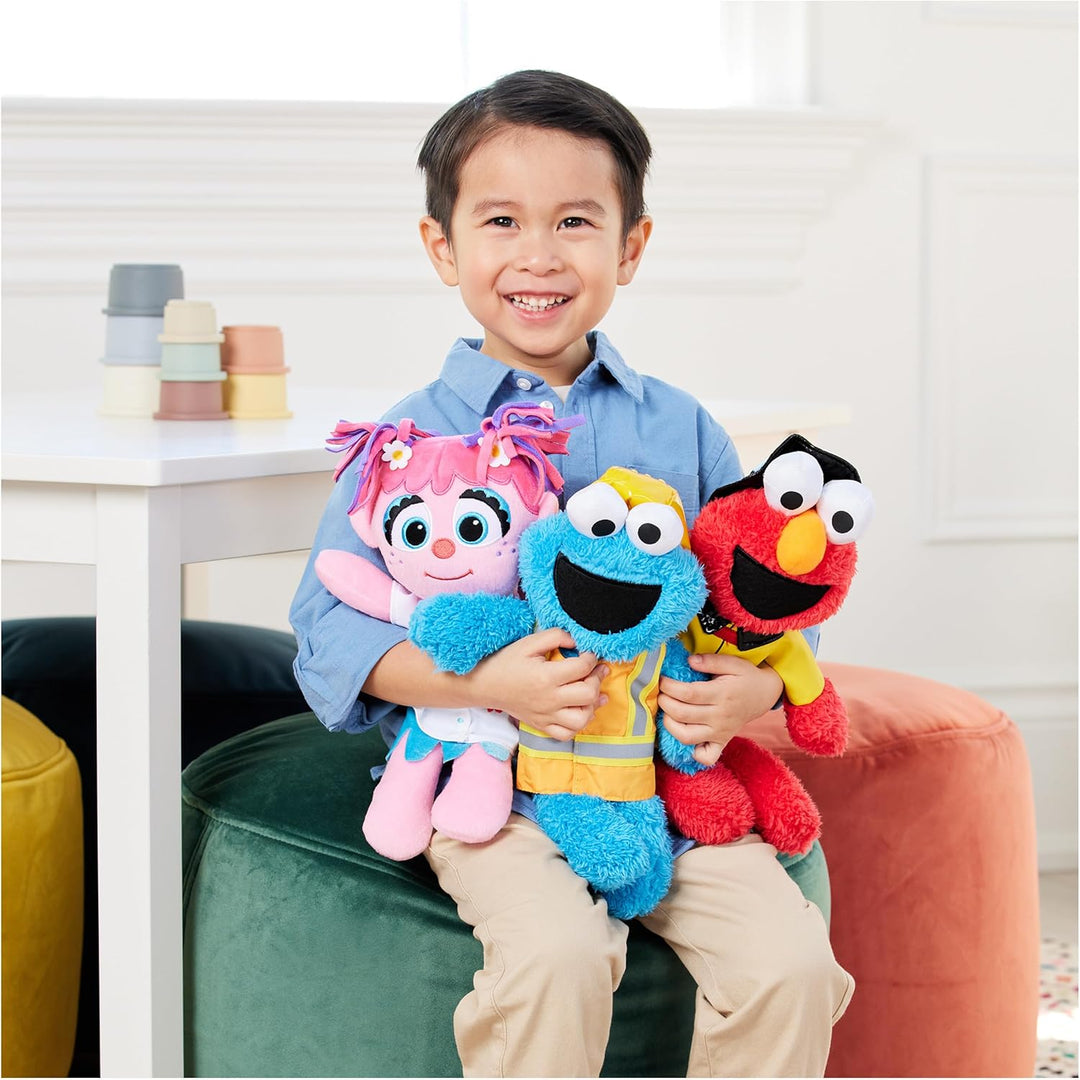 Construction Worker Cookie Monster, 13 in