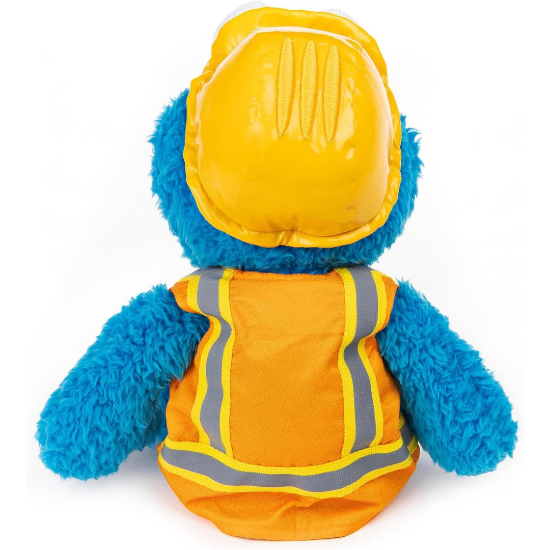 Construction Worker Cookie Monster, 13 in