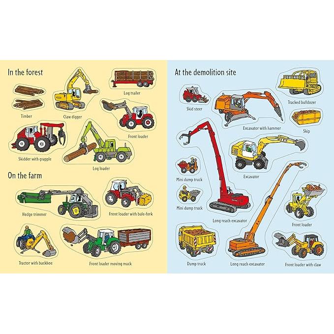 First Sticker Book Diggers