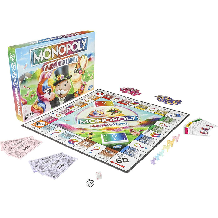 Monopoly: Unicorns vs. Llamas