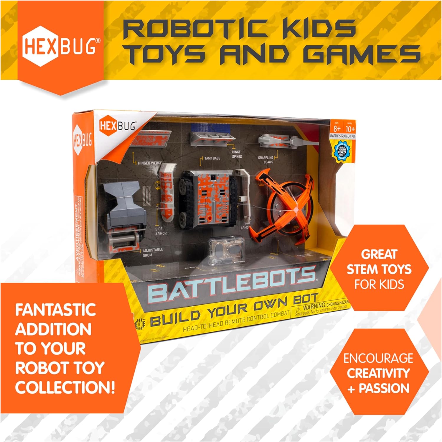 HEXBUG BattleBots Build Your Own Bot Tank Drive