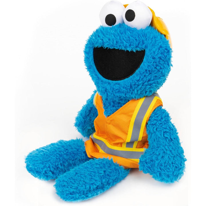 Construction Worker Cookie Monster, 13 in